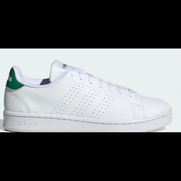 Adidas Size: 11 Color: Cloud White / Green - Picture 5 of 8